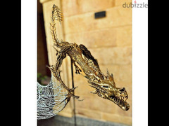 Wire Sculpture ( Dragon) - 4