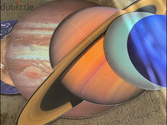 كروت و لوحة كواكب المجموعة الشمسية تعليمي - 4