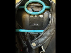black leather jacket breshka - 4