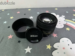 lens Nikon 85 mm 1.8 - 5