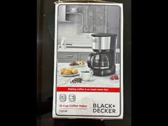coffee maker- Black&Decker 750W