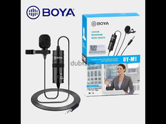 مايك من BOYA موديل Microphone - BY-M1 الاصلي من منتجات BOYA