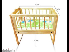 سرير أطفال للبيع استخدام بسيط و حالته جيدة جدا - 2