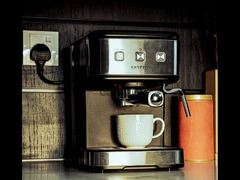ماكينة قهوه (اسبريسو) وكابتشينو - 5