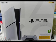 ps5 slim 1 tera cd جديد متبرشمم نسخة الشرق الاوسط