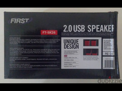 سبيكر لاب توب USB ماركة First موديل FT-SK26 - 2
