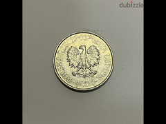 عملة معدنية فضية ( بولاندا  ) 50 cent 1974