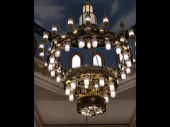 ثريات مساجد  لإضاءة (Islamic chandeliers.  Mosque chandeliers ) - 1