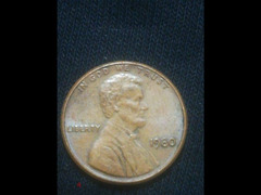 Lincoln cent 1980 without d mint mark