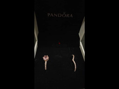 pandora 2 rings size 52 خاتمين باندورا مقاس ٥٢