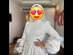 فستان فرح من تصميم كريم رجب - 1