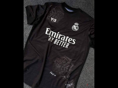 تيشيرت ريالل مدريد الجديد Real Madrid Y_3 black jeresy - 2