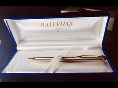 Waterman pen gold in silver brand new in its casing and box