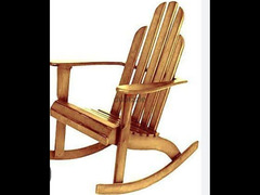 كرسي خشب هزاز - 1