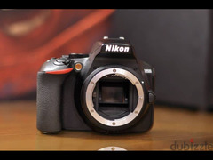 كاميرا Nikon 3500d بحاله الزيرو معاها لينس 18:55 ولينس 50m Nikon وفلاش - 1