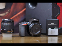 كاميرا Nikon 3500d بحاله الزيرو معاها لينس 18:55 ولينس 50m Nikon وفلاش - 4