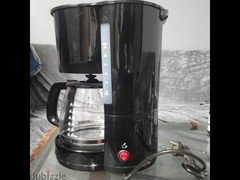 ماكينة تحضير قهوة امريكان سوناي بونو، 1000 وات، أسود، SH-1212 - 5