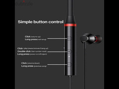 Lenovo HE05X In-Ear Wireless Earphone With Microphone - Black - 5