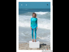 Hadia Ghaleb mermaid full set swimsuit- size: L (NEW) مايوه هادية غالب