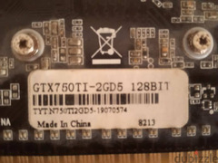 NVIDIA GTX750TI - 2