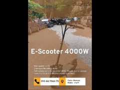 Electric scooter 4000W