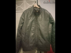 جاكيت جلد رافين ravin leather jacket