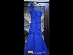 فستان سواريه لون ازرق - 2