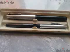 طقم أقلام شيفر اصلي لم يستخدم  1987