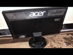 شاشة كومبيوتر acer جديده استعمال خفيف جدا - 2