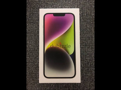 sealed iPhone 14 white color 128g - 2