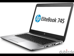 لاب توب اتش بى HP 745 G4 الجيل التامن رام 8 و هارد 256 و فيجا AMD R5