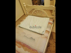 wooden beds 2 with mattress - 4