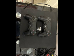 ps4 pro 1tera+دراعين+gta+fifa23