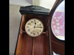 ساعة حائط قديمة صناعة ألمانية تحفة فريدة من نوعها - 6