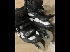 FM skate  Farshid model (Black leather) - 6