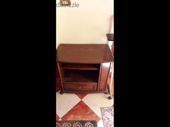 Tv table brown/طاولة تلفزيون باللون البني