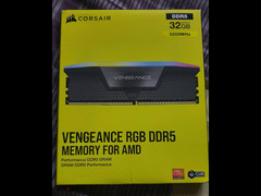 Corsair VENGEANCE RGB DDR5 RAM 32GB (2x16GB) 5200MHz Grey - 1
