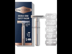 King-C-Gillette DOUBLE EDGE SAFETY RAZOR