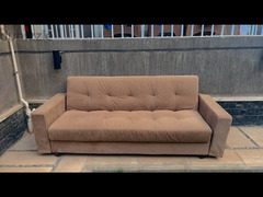 Used couch for sale in Madinaty - كنبة مستعملة للبيع في مدينتي - 1