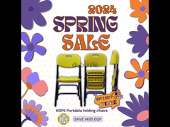 SunBoat Spring offers 2024 - Colored folding chairs  BUY 2 GET 1 FREE - 2