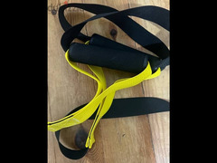 trx suspension trainer for exercises pro 1 yellow and black - 2