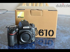 Nikon d610 like new with all thing box