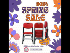 SunBoat Spring offers 2024 - Colored folding chairs  BUY 2 GET 1 FREE - 3