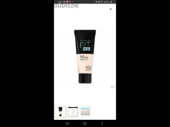 Maybelline Fit Me 102 Foundation