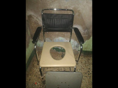 كرسي مرحاض كبار السن مستعمل للبيع - 2