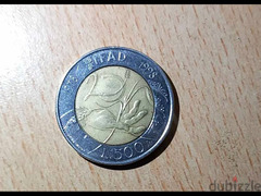 500 ليرة ايطالية تعود لسنة 1978م - 2