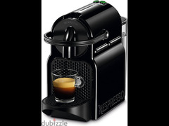 NESPRESSO Inissia Black Coffee Machine - 1