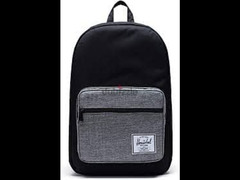 Herschel Pop Quiz Classic Backpack, Black/Raven Crosshatch, One Size