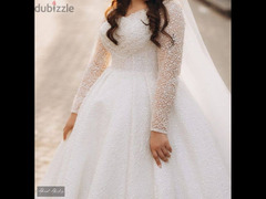 فستان زفاف اول لابسه - 1