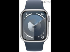 apple watch series 9 - 45 mm silver blue new ابل ووتش - 2